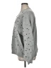 Crown & Ivy Stars Gray Pullover Sweater Size 1X - photo 5