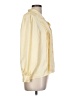 Liz Claiborne 100% Polyester Yellow Long Sleeve Blouse Size 10 - photo 4