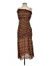 Elliatt Floral Graphic Tropical Red Cocktail Dress Size S - photo 1
