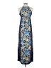 Joie 100% Polyester Paisley Blue Casual Dress Size 00 - photo 2