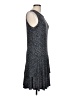 MICHAEL Michael Kors Tweed Gray Cocktail Dress Size L - photo 4