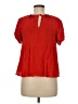 Leifsdottir Red Short Sleeve Blouse Size 6 - photo 2