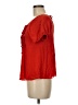 Leifsdottir Red Short Sleeve Blouse Size 6 - photo 5