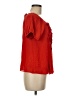 Leifsdottir Red Short Sleeve Blouse Size 6 - photo 4