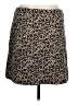 Ann Taylor LOFT Animal Print Brown Casual Skirt Size 8 - photo 1