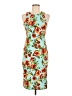 Love Tropical Teal Cocktail Dress Size M - photo 1