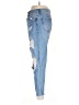 S.O.N.G. 100% Cotton Color Block Blue Jeans Size 11 - photo 5