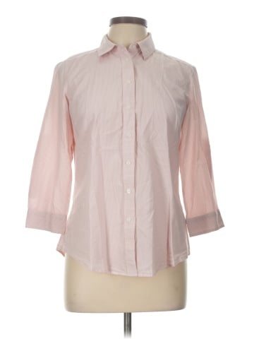 Sportscraft 3/4 Sleeve Button-Down Shirt (view 1)