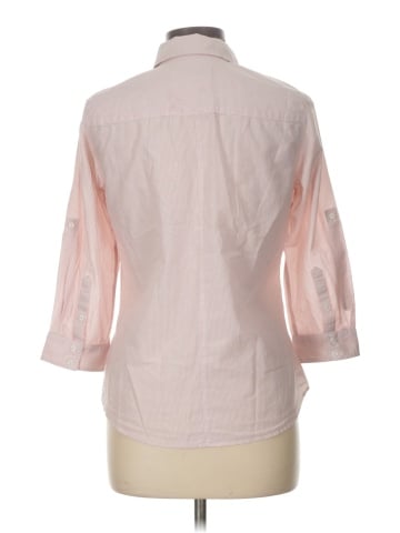 Sportscraft 3/4 Sleeve Button-Down Shirt (view 2)