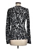 Jaclyn Smith Animal Print Silver Black Cardigan Size M - photo 2