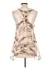 Tramp 100% Polyester Tan Sleeveless Blouse Size L - photo 2