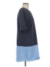 Doe & Rae Color Block Blue Casual Dress Size M - photo 4