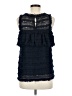 Chelsea28 100% Polyester Blue Sleeveless Blouse Size M - photo 2