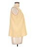 Draper's & Damon's 100% Polyester Yellow Sleeveless Top Size 10 - photo 4