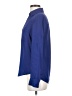 Express 100% Polyester Blue Long Sleeve Blouse Size XS - photo 5