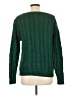 Lands' End 100% Cotton Green Pullover Sweater Size L - photo 2