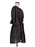 Bailey Blue Floral Multi Color Black Casual Dress Size M - photo 4