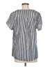 Torrid Stripes Blue Short Sleeve Blouse Size Med Plus (00) - photo 2