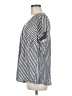 Torrid Stripes Blue Short Sleeve Blouse Size Med Plus (00) - photo 5