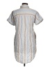 Mod Ref 100% Cotton Silver Short Sleeve Button-Down Shirt Size M - photo 2