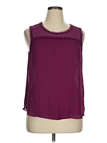 a.n.a. A New Approach Sleeveless Blouse (view 1)