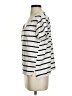 Double Zero 100% Cotton Stripes Ivory Short Sleeve T-Shirt Size S - photo 5
