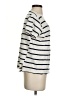 Double Zero 100% Cotton Stripes Ivory Short Sleeve T-Shirt Size S - photo 4