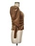 A.L.C. Brown Long Sleeve Blouse Size 6 - photo 4