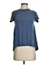 Alya Blue Short Sleeve Top Size XS - photo 1