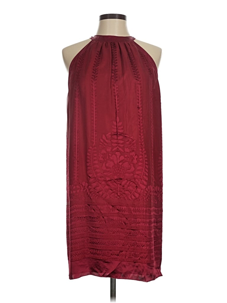 Pre-owned Studio M Cocktail Dress In Burgundy