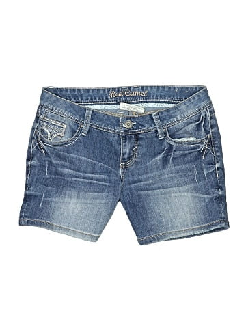 Red Camel Denim Shorts (view 1)