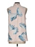 Forever 21 Contemporary Tan Sleeveless Blouse Size L - photo 2