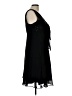 Donna Ricco 100% Polyester Black Cocktail Dress Size 10 - photo 4