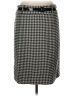 Covington Houndstooth Black Formal Skirt Size 12 - photo 1