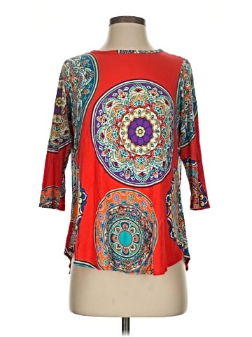 Westbound 3/4 Sleeve Blouse (view 1)