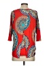 Westbound Red 3/4 Sleeve Blouse Size S (petite) - photo 2