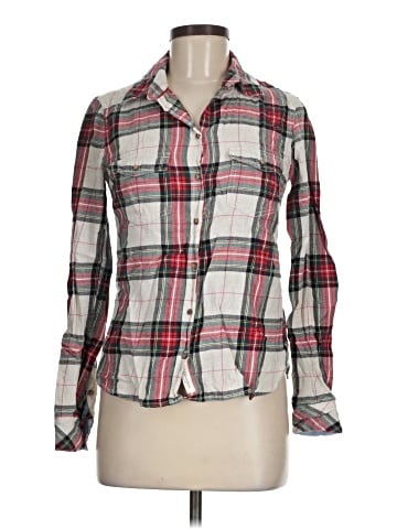 H&M L.O.G.G. Long Sleeve Button-Down Shirt (view 1)