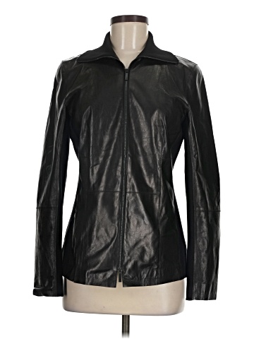 Lafayette 148 New York Leather Jacket (view 1)