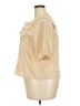 Unbranded Gold Short Sleeve Blouse Size XXL - photo 5