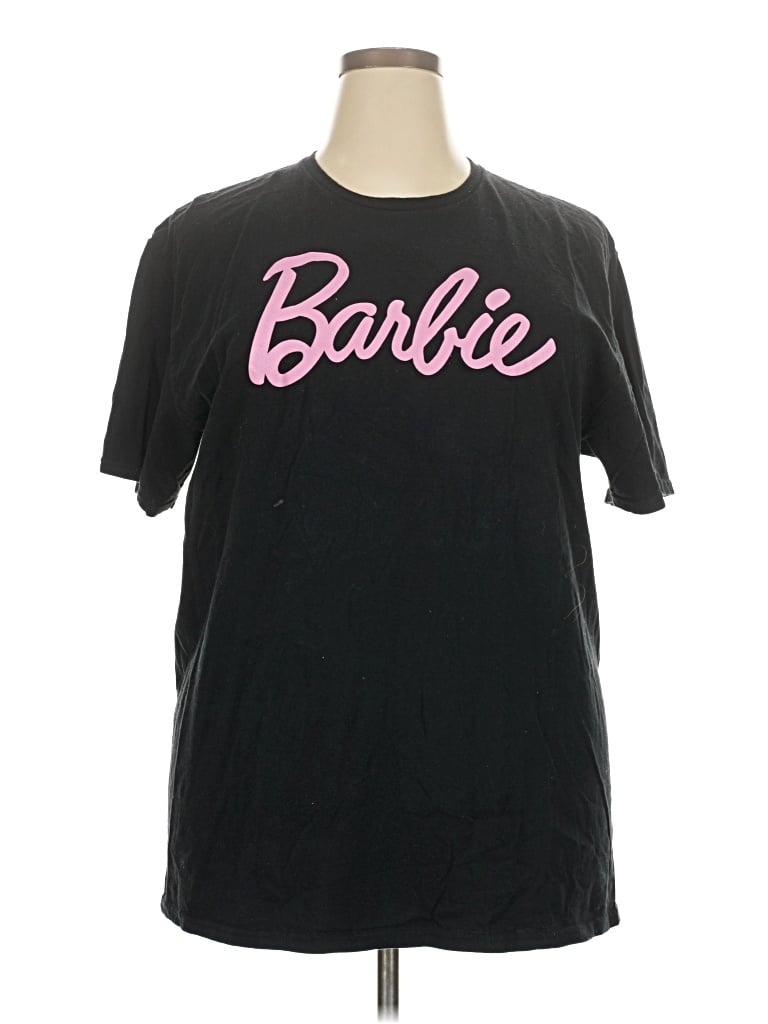 Pre-owned Barbie Short Sleeve T-shirt In Black