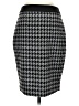 Express Outlet Houndstooth Gray Formal Skirt Size 4 - photo 1