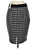 Express Outlet Houndstooth Gray Formal Skirt Size 4 - photo 2