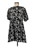Mi ami 100% Rayon Black Casual Dress Size M - photo 1