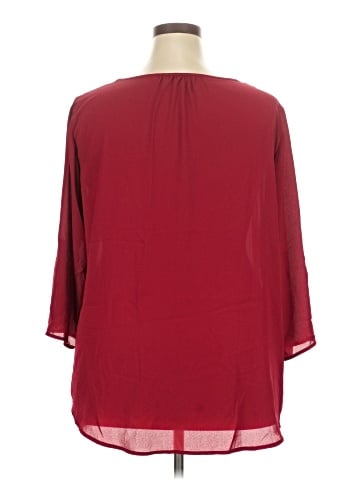 Tacera 3/4 Sleeve Blouse (view 2)