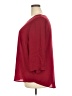 Tacera 100% Polyester Burgundy 3/4 Sleeve Blouse Size 2X - photo 5