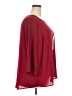 Tacera 100% Polyester Burgundy 3/4 Sleeve Blouse Size 2X - photo 4
