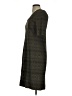 W by Worth Chevron-herringbone Gray Casual Dress Size 4 - photo 5