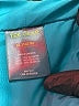Tek Gear 100% Polyester Color Block Teal Zip Up Hoodie Size 14 - 16 - photo 3