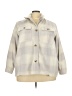Old Navy Plaid Ivory Fleece Size 2X - photo 1