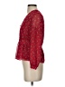 Madewell 100% Polyester Red 3/4 Sleeve Blouse Size XXS - photo 5
